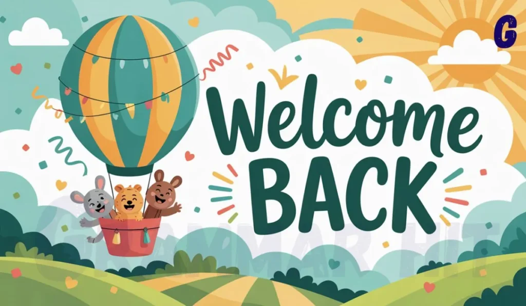 Fresh Ways to Say Welcome Back